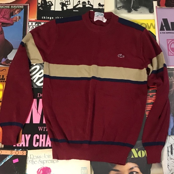 Vintage Izod Lacoste Acrylic Sweater Hong Kong - Picture 7 of 7